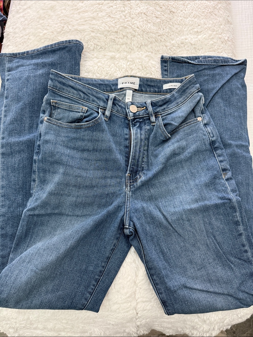 Frame Denim Le Mini Boot Jeans